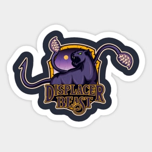 Displacer beast for Role Playing Games Sticker